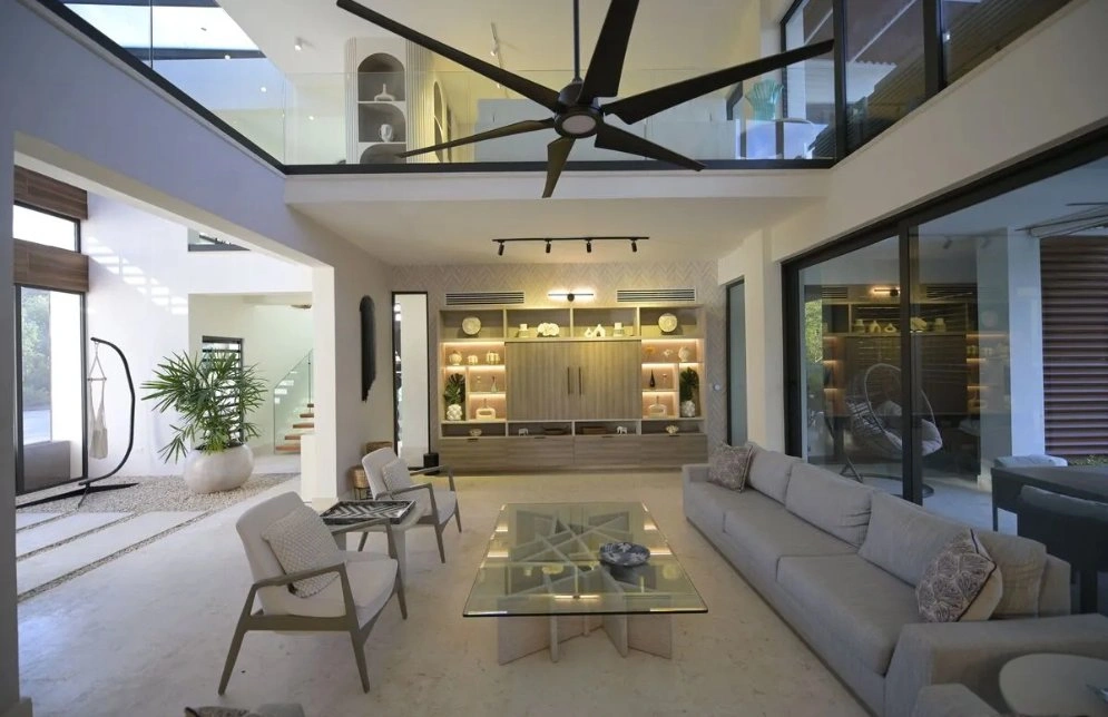 Вилла 5+1 в закрытом жилом комплексе в Пунта-Кане, Доминиканская Республика