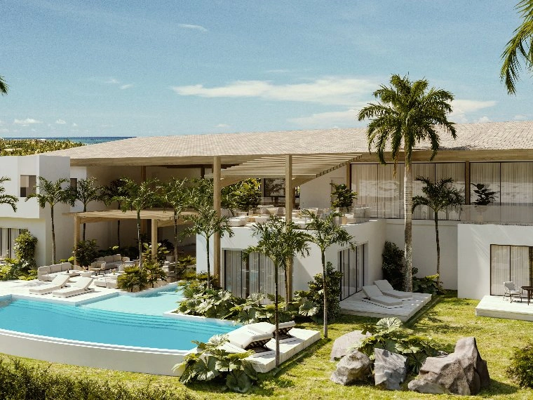 Вилла 6+1 с инфинити-бассейном в Кап-Кане, Доминиканская Республика