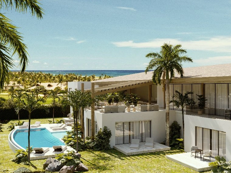 Вилла 6+1 с инфинити-бассейном в Кап-Кане, Доминиканская Республика