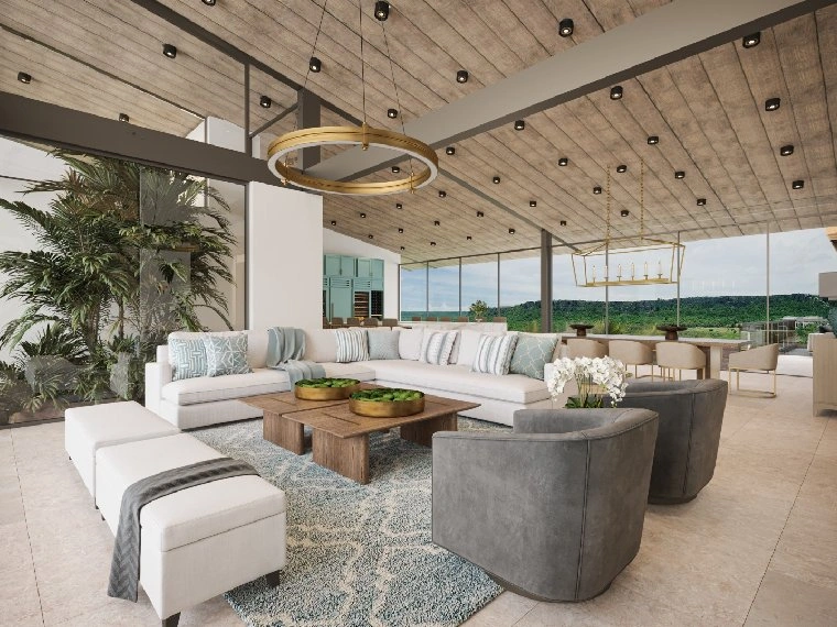 Вилла 6+1 с инфинити-бассейном в Кап-Кане, Доминиканская Республика