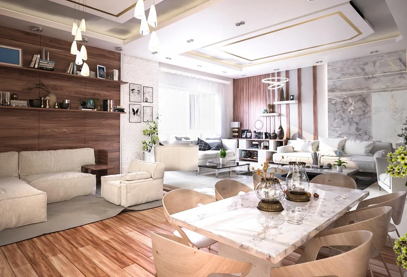 Просторная вилла 4+1 с открытым бассейном в Александрии, Египет