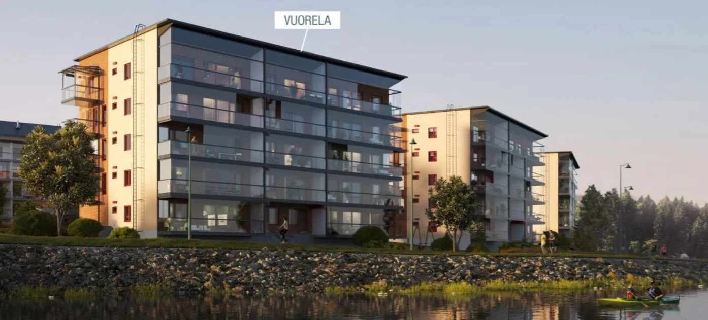 Уютная квартира 1+1 в Лаппеэнранте, Финляндия