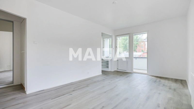 Светлая квартира 1+1 в Эспоо, Финляндия