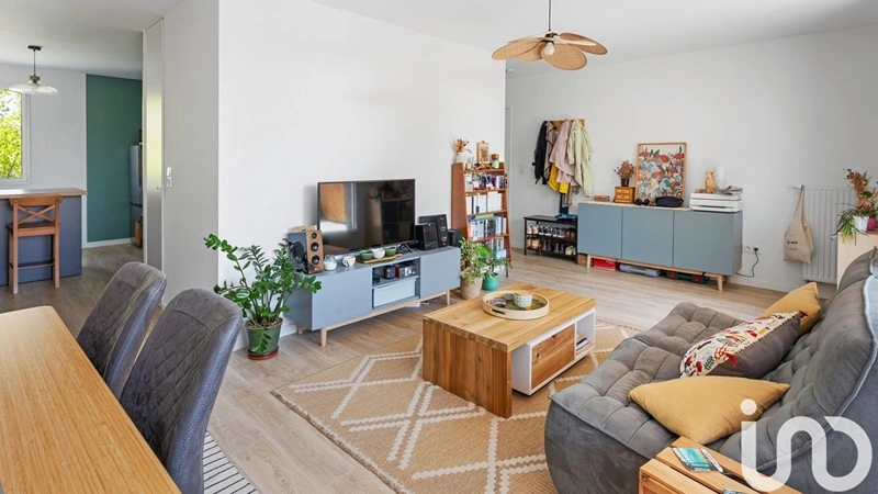 Стильная квартира 50 м2 в Нанте, Франция