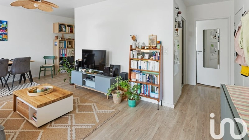 Стильная квартира 50 м2 в Нанте, Франция