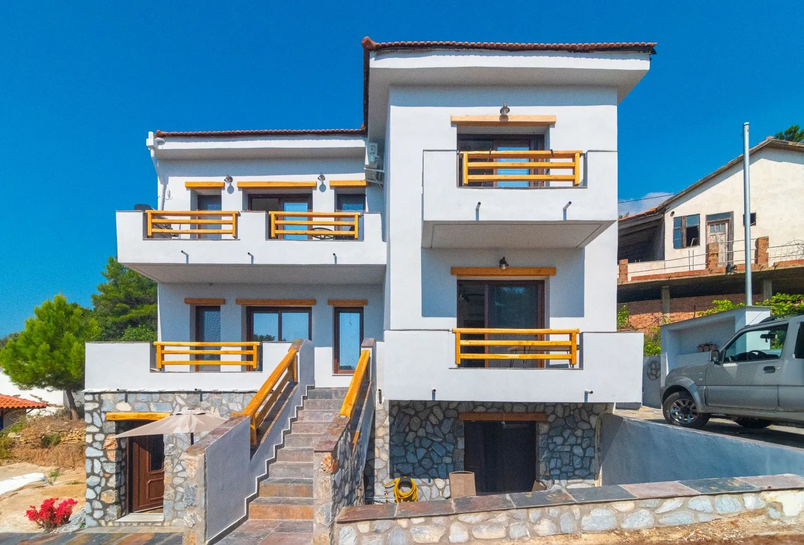 Светлый дом 226 м² на острове Икариа, Греция