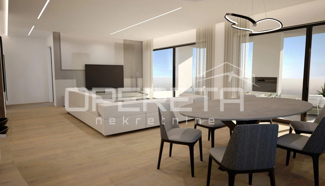 Квартира 200 m² с лифтом в Ровине, Хорватия