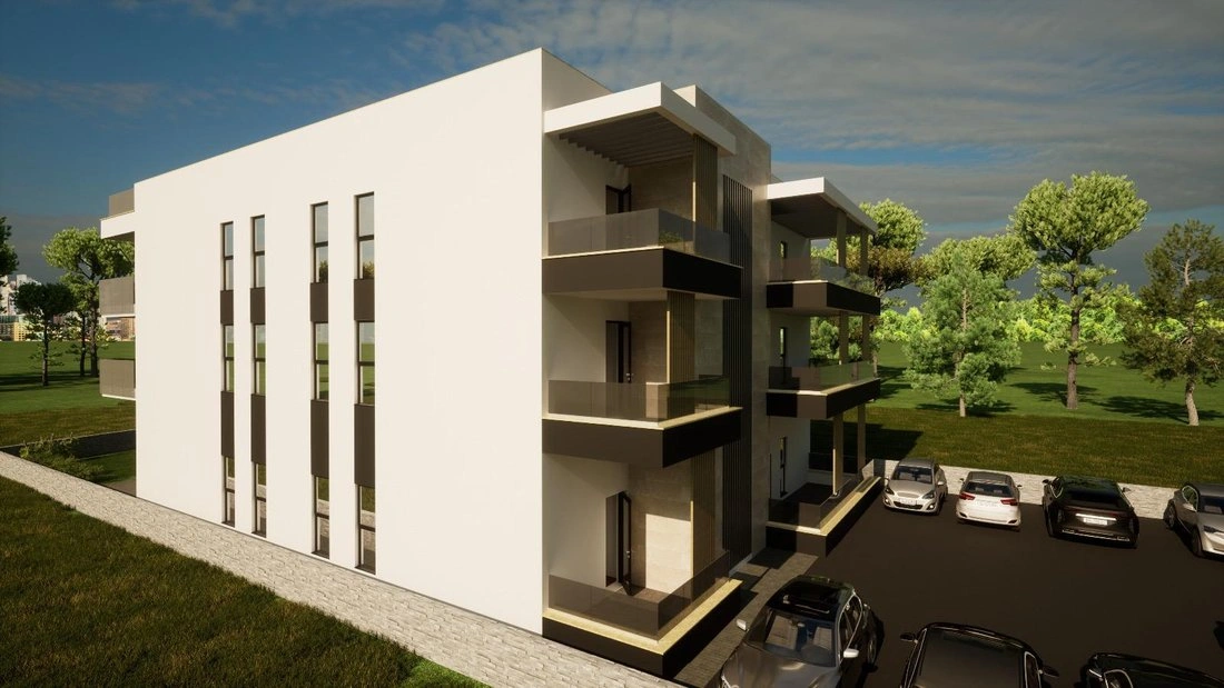 Квартира 158 m2 с открытым бассейном в Задаре, Хорватия