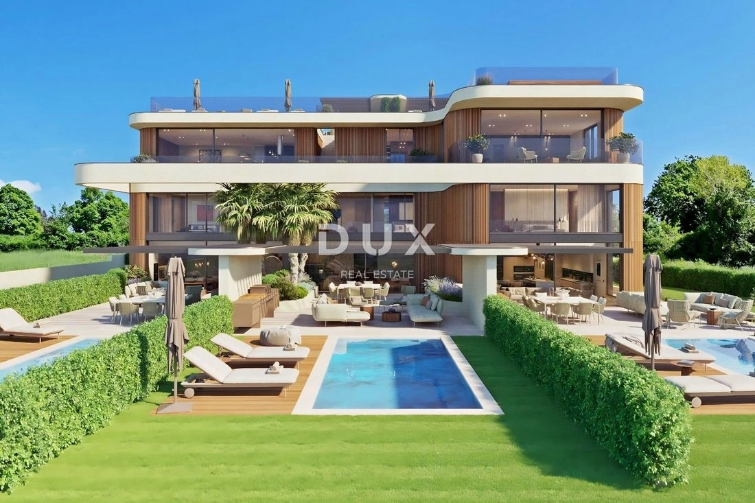 Квартира 145 m2 с открытым бассейном в Porec, Хорватия