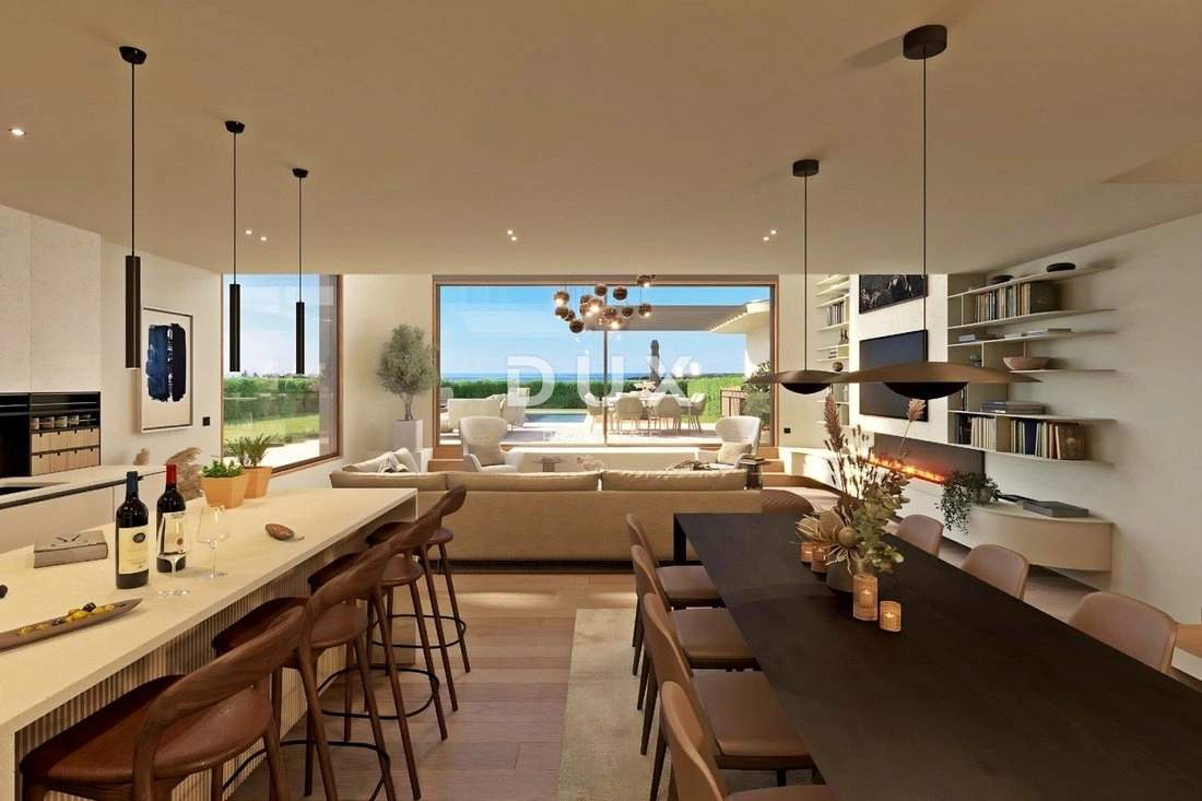 Квартира 145 m2 с открытым бассейном в Porec, Хорватия