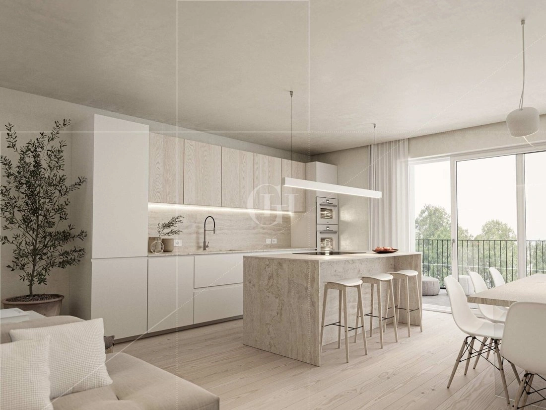 Современная квартира 3+1, 83 м² в Трентино, Италия