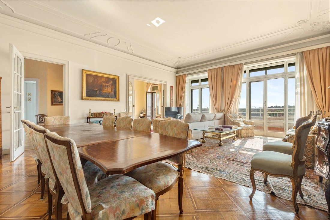 Спокойный пентхаус 3+1 в Риме, Италия