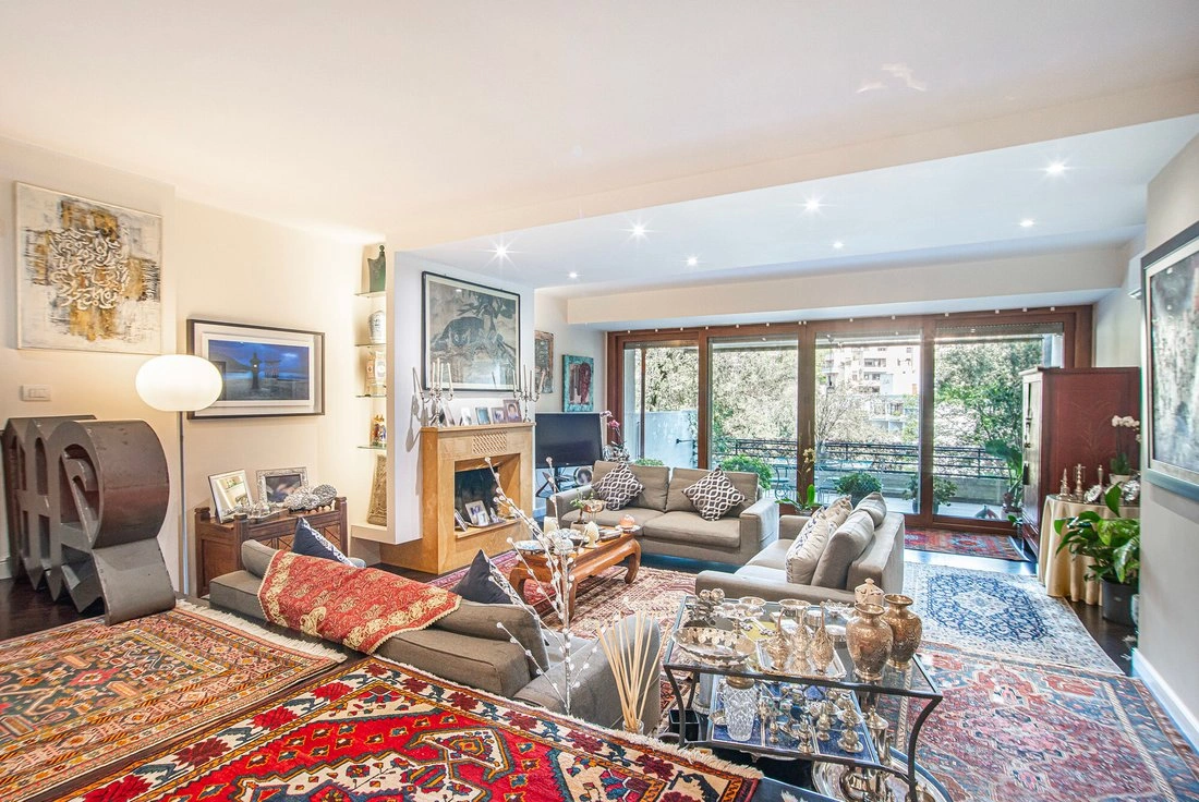 Просторная квартира 200 м² в Риме, Италия