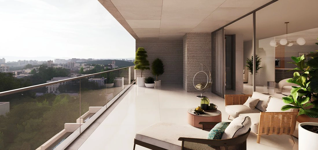 Квартира 4+1 с видом на горы в Сеуле, Южная Корея