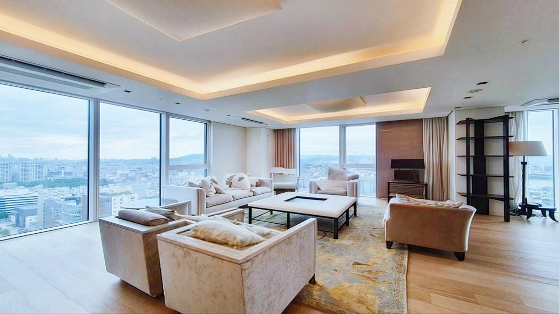 Пентхаус 5+1 с открытым бассейном в Сеуле, Южная Корея