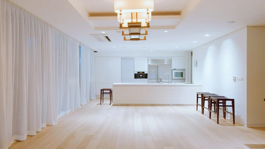 Пентхаус 5+1 с открытым бассейном в Сеуле, Южная Корея