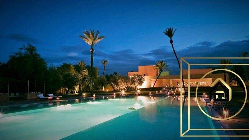 Семейный дом 18+1 в Марракеше, Марокко