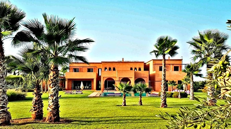 Привлекательная вилла 12+1 в Марракеше, Марокко