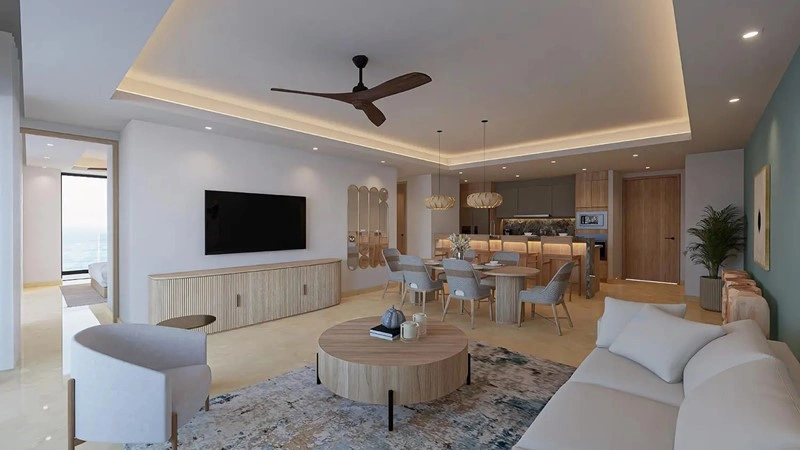 Просторная квартира 293 m² в Пуэрто‑Вальярта, Мексика