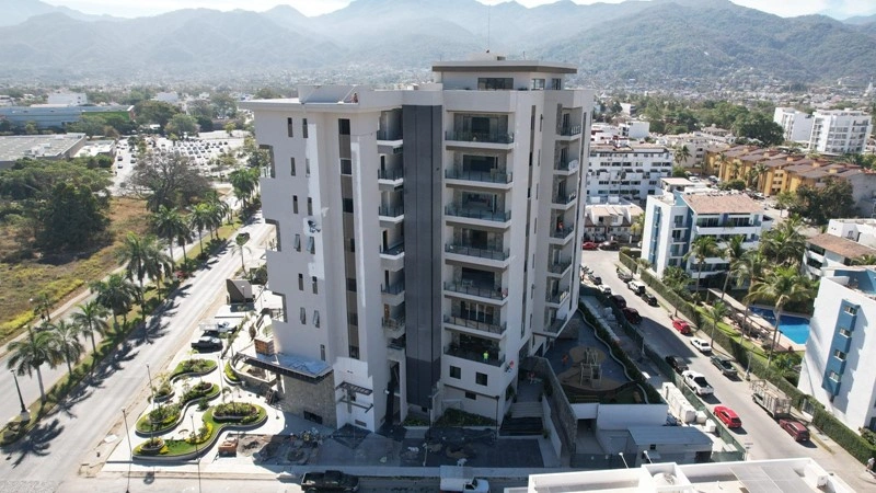 Светлая квартира 99 m2 в Пуэрто-Вальярта, Мексика