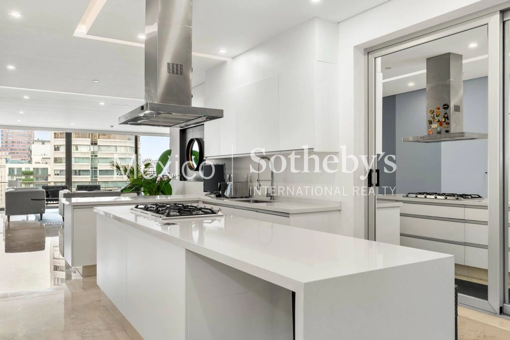 Просторная трехкомнатная квартира в Мехико, Мексика