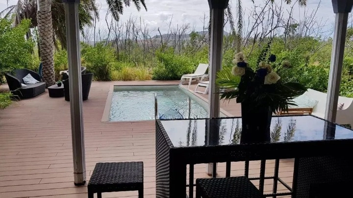 Уютная вилла 3+1 в Мариготе, Сен-Мартен