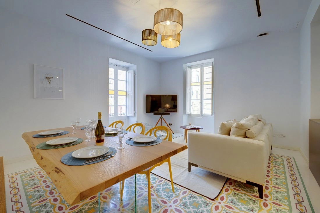 Квартира 2+1 с видом на город в Валлетте, Мальта