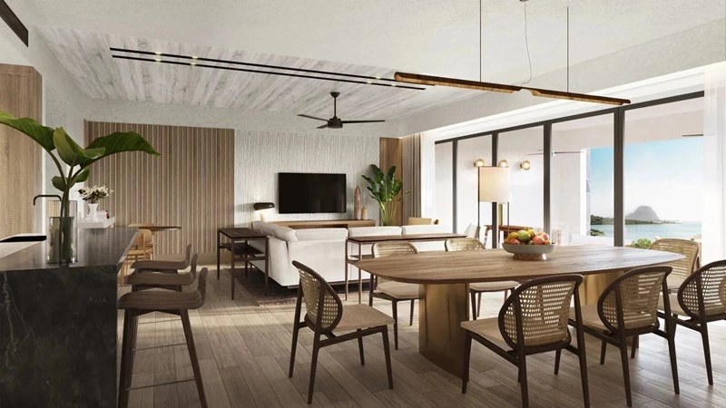 Светлая 4+1‑комнатная вилла в Grand Rivière Noir, Маврикий