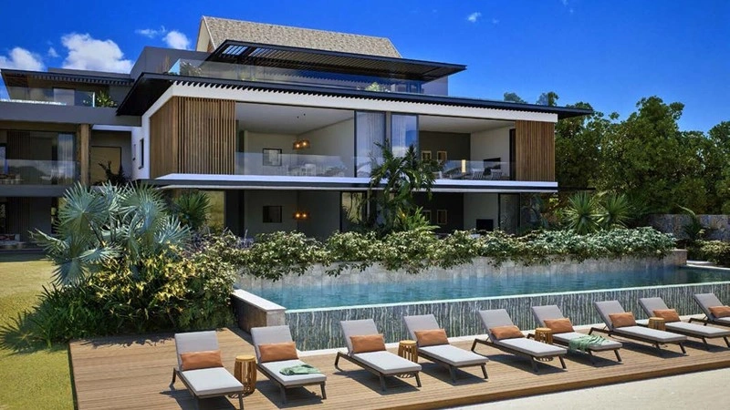 Светлая квартира 4+1 в Гранд-Ривьер-Нуар, Маврикий