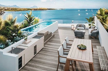 Уютная квартира 1+1 в Grand Rivière Noir, Маврикий