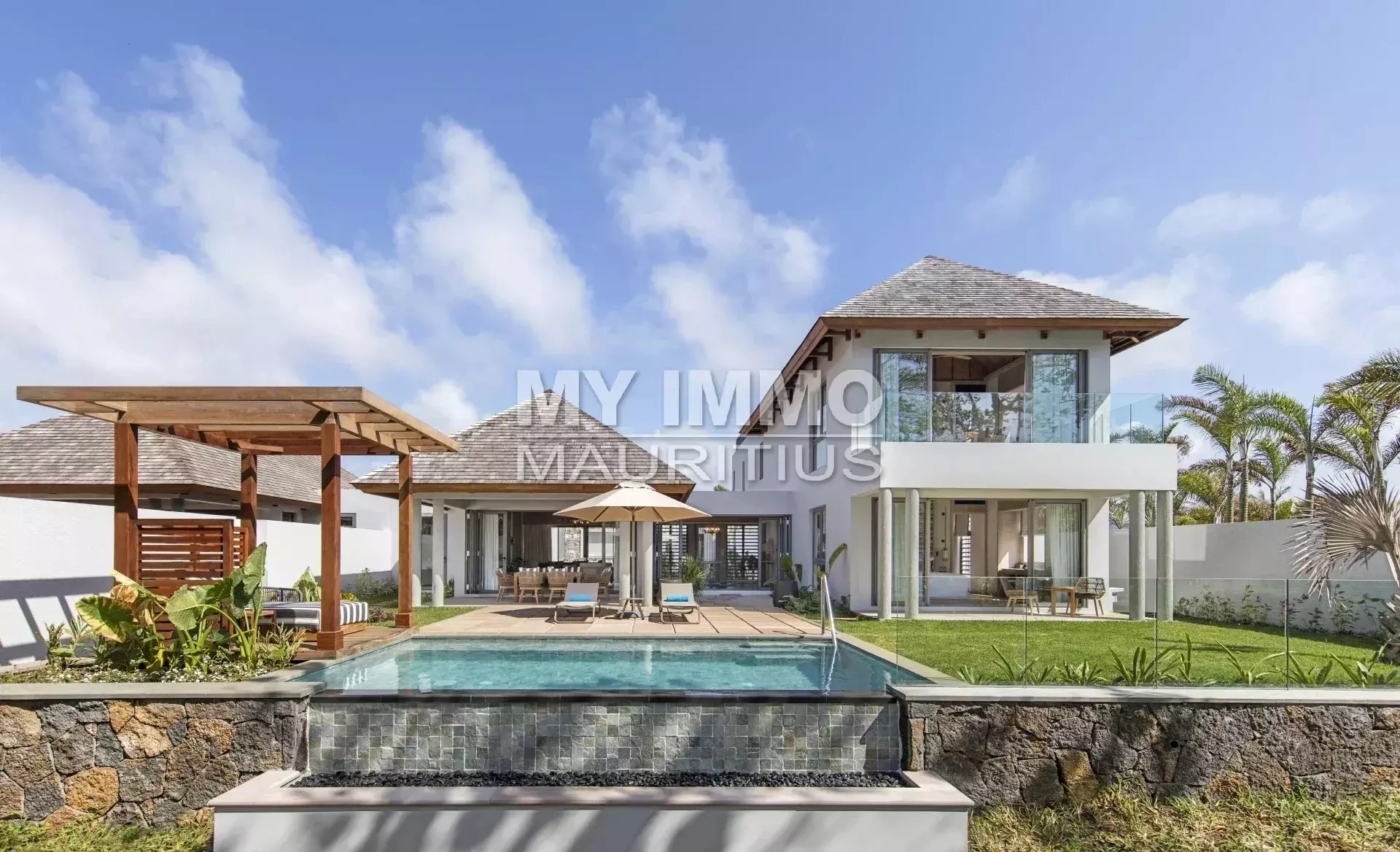Роскошная вилла с 4 спальнями в Гранд-Порт, Маврикий