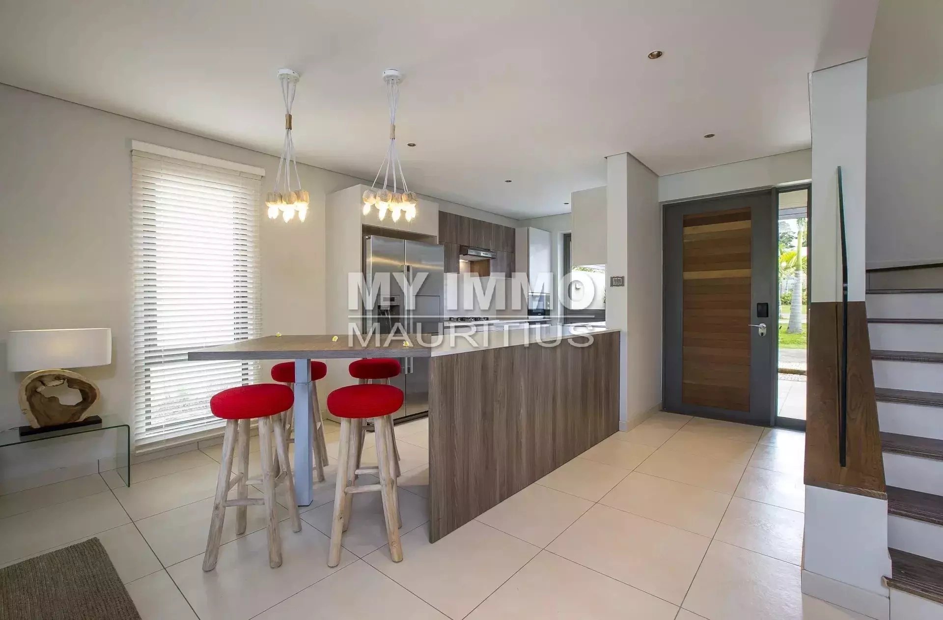 Современная вилла с 3 спальнями в Бью-Чемп, Маврикий