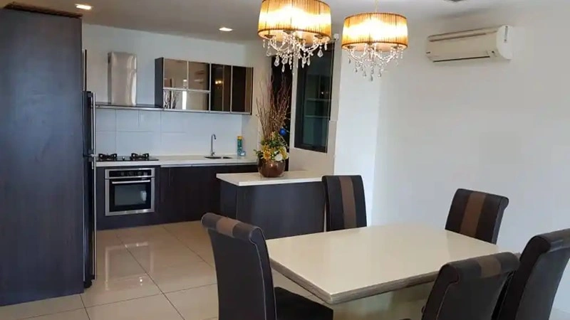 Престижная квартира 120 m2 с видом на панораму Куала-Лумпура, Малайзия