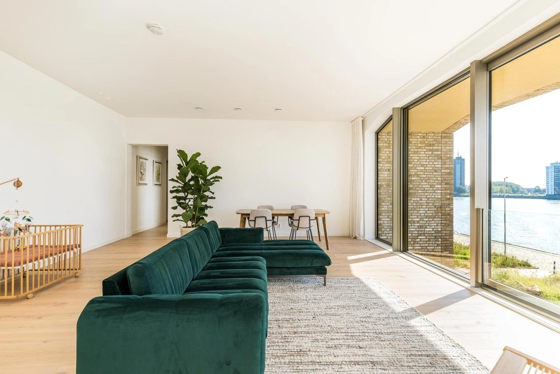 Престижная квартира с двумя спальнями в Роттердаме, Нидерланды