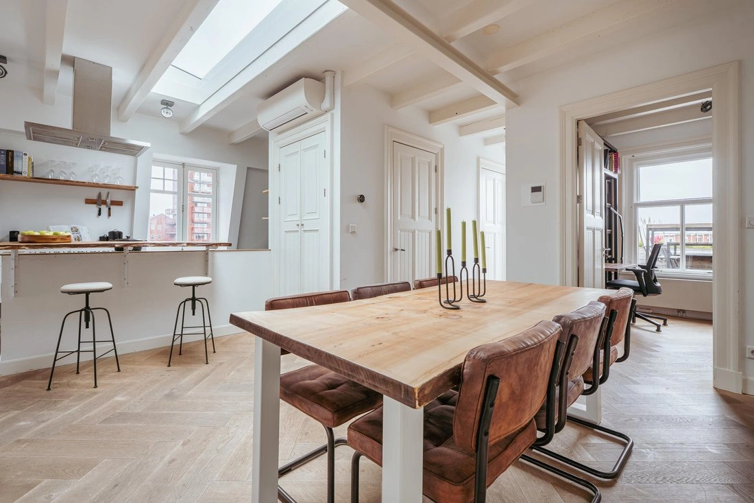 Светлая квартира в Амстердаме, Нидерланды