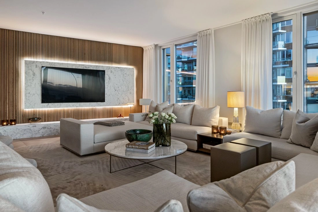 Престижная квартира площадью 167 м² с видом на море в Осло, Норвегия