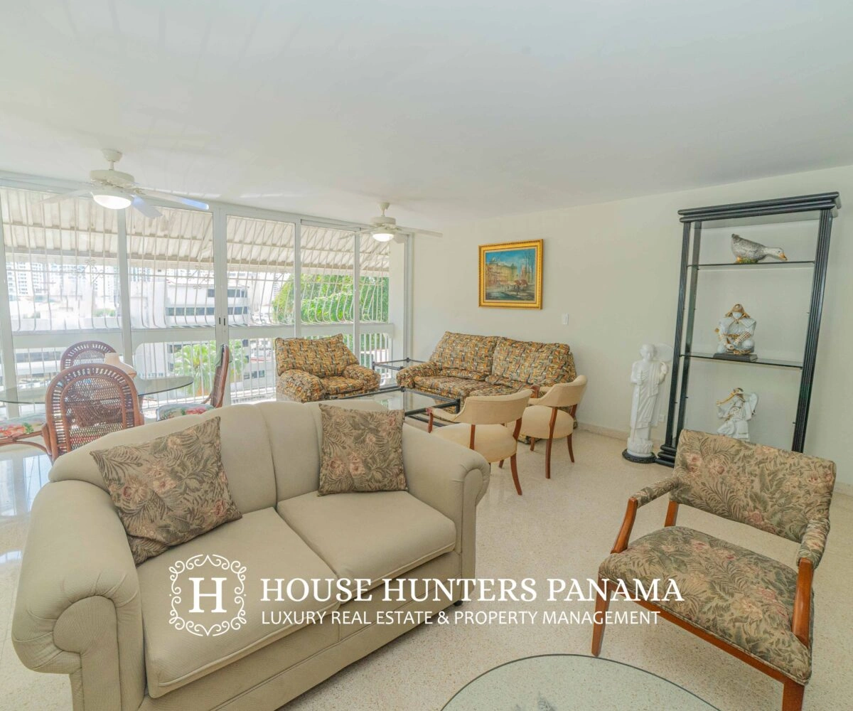 Просторная 3‑комнатная квартира в Панама‑Сити, Панама