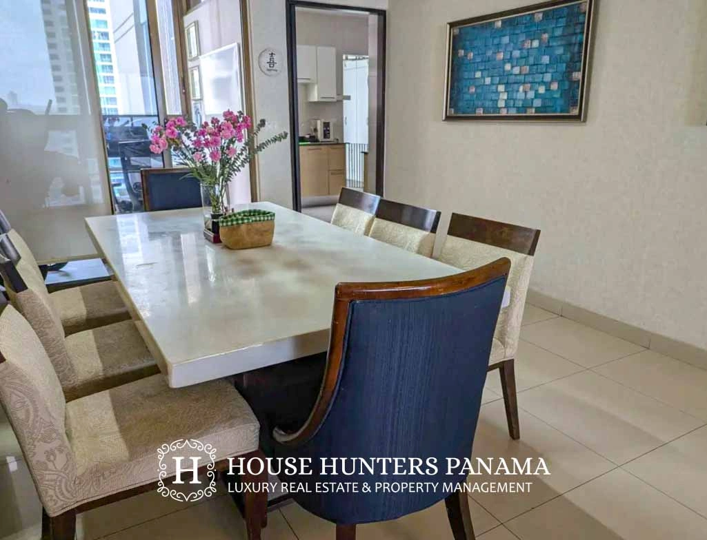 Просторная трёхкомнатная квартира в Панама-Сити, Панама
