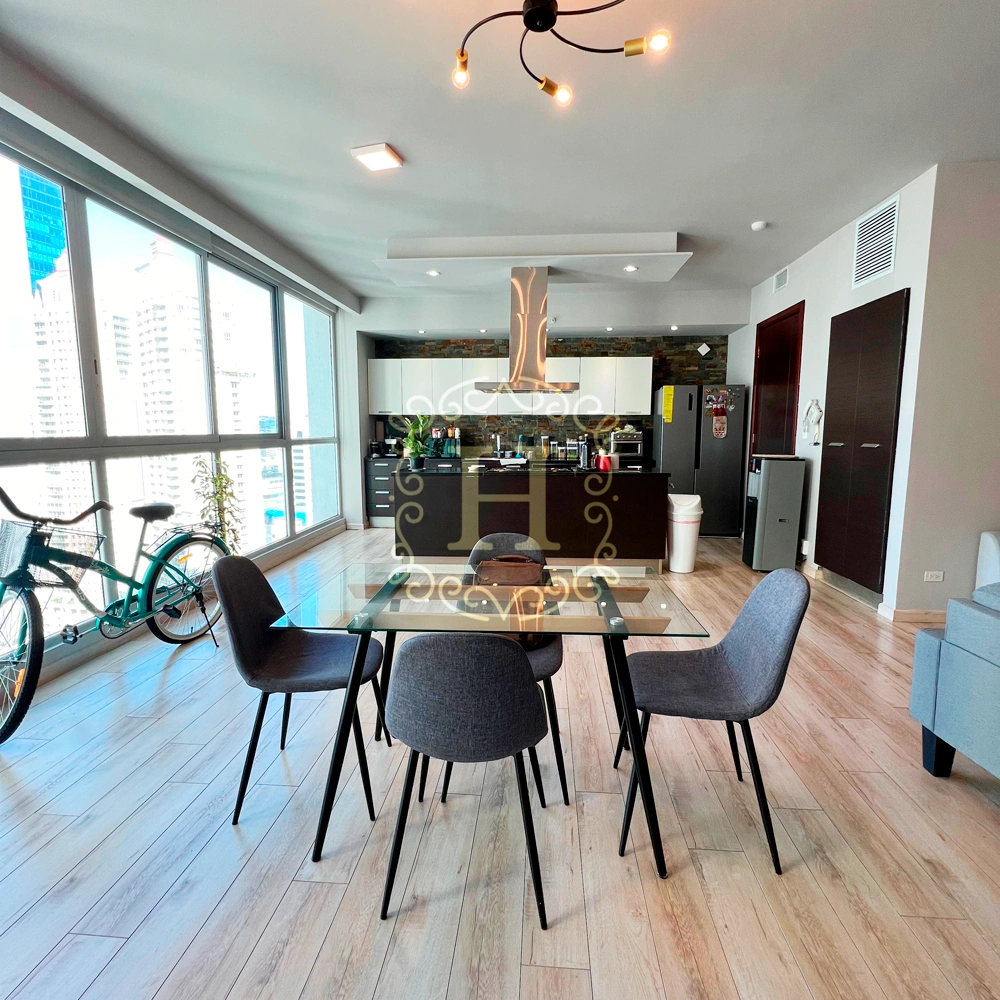 Светлая 1‑комнатная квартира в Панама‑Сити, Панама