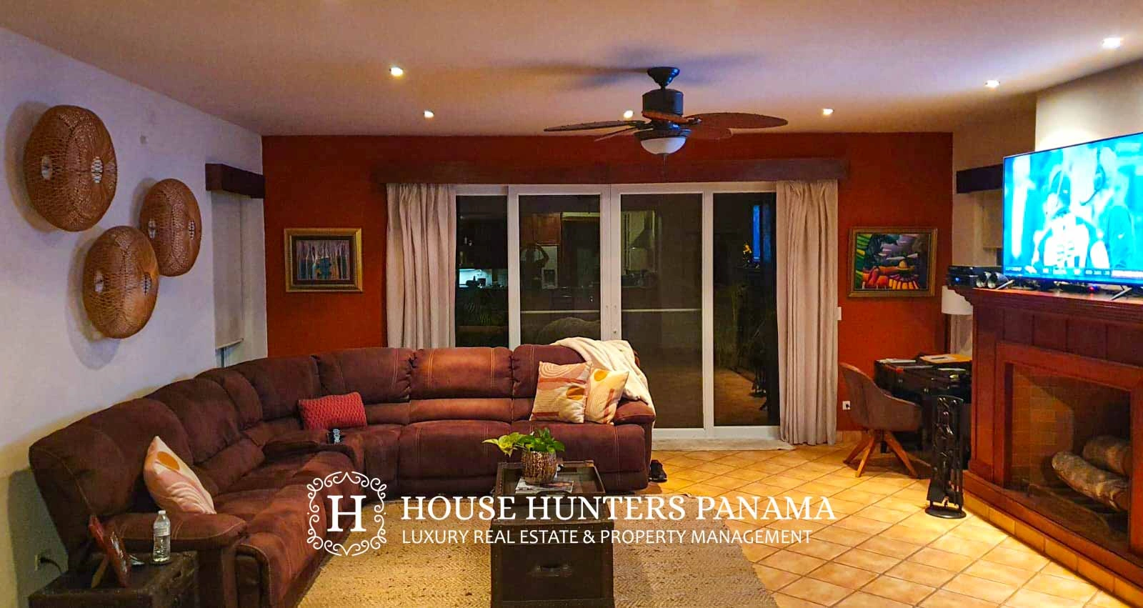 Дом с камином в Бокете, Панама