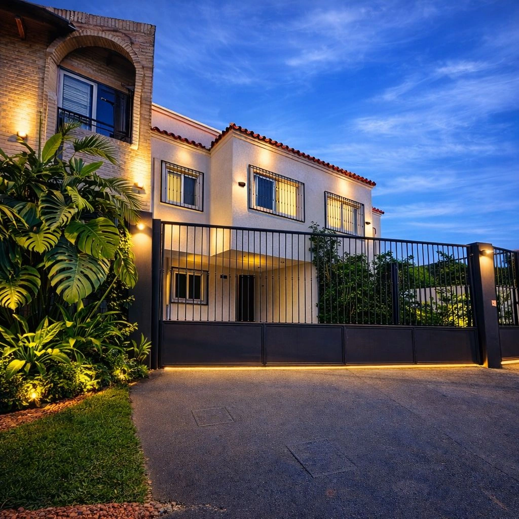 Таунхаус 4+1 с открытым бассейном в Асунсьоне, Парагвай