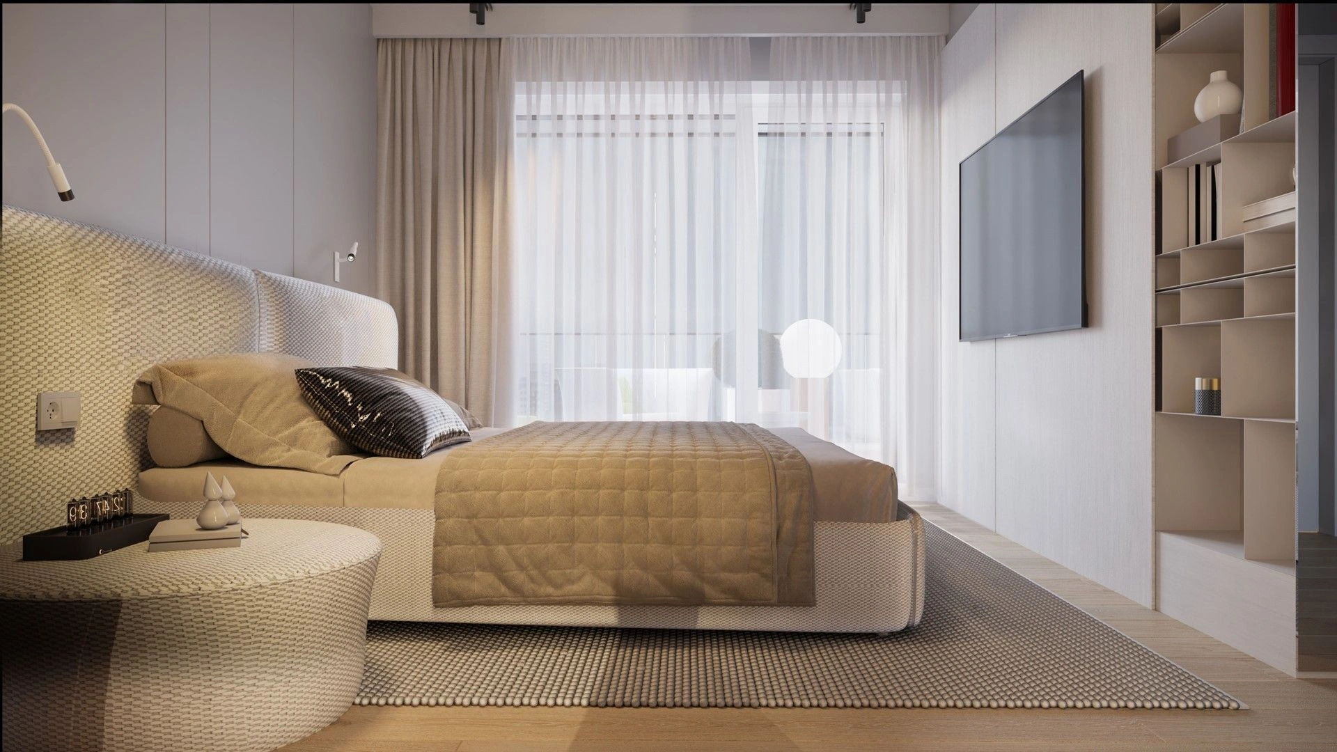 Modern apartment 165 m2 in a prestigious area in Bucharest