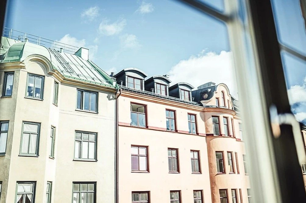 Светлая квартира 1+1 в столице Швеции, Стокгольме