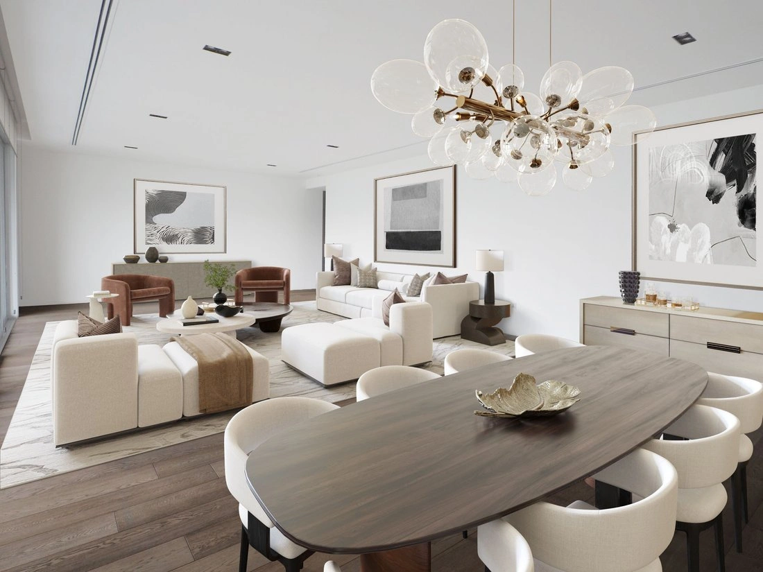 Квартира 4+1 с видом на город в Singapore City, Singapore