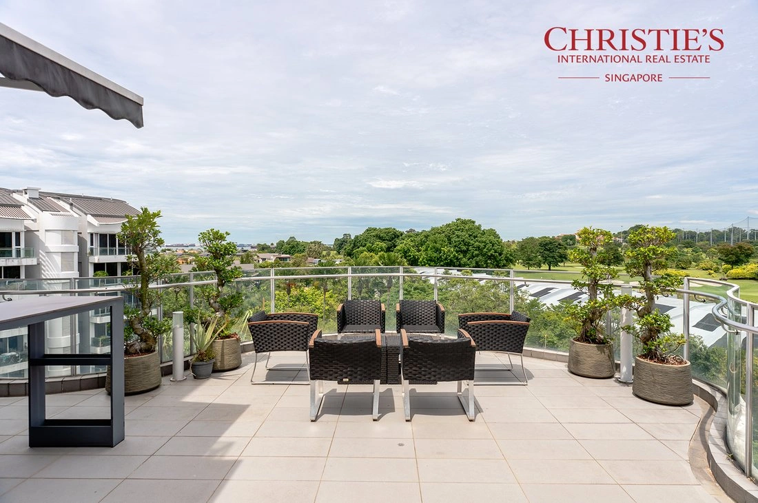 Пентхаус с садом на Сентозе, Сингапур