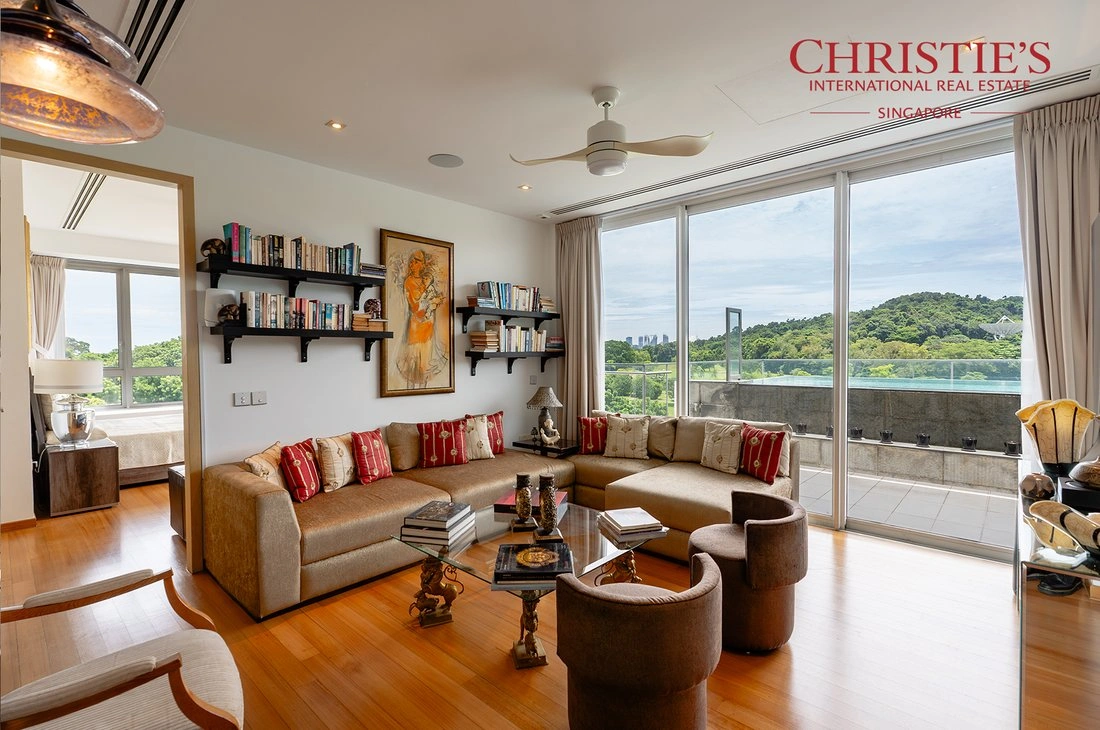 Пентхаус с садом на Сентозе, Сингапур