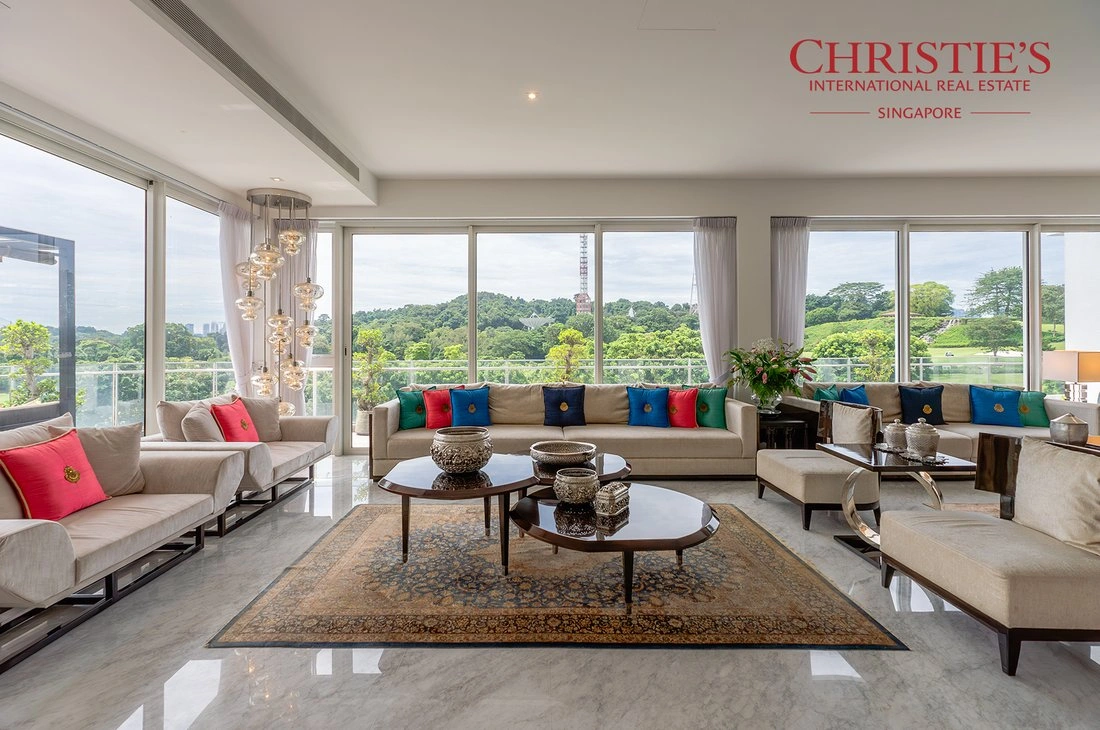 Пентхаус с садом на Сентозе, Сингапур