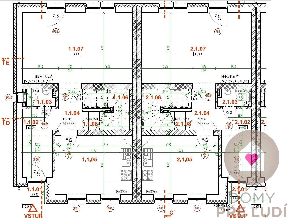 Уютный дуплекс 92 м² в Dunajska Streda, Словакия