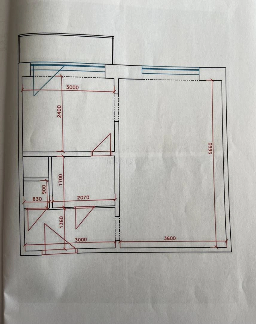 Уютная квартира 38 м² в Кошице, Словакия