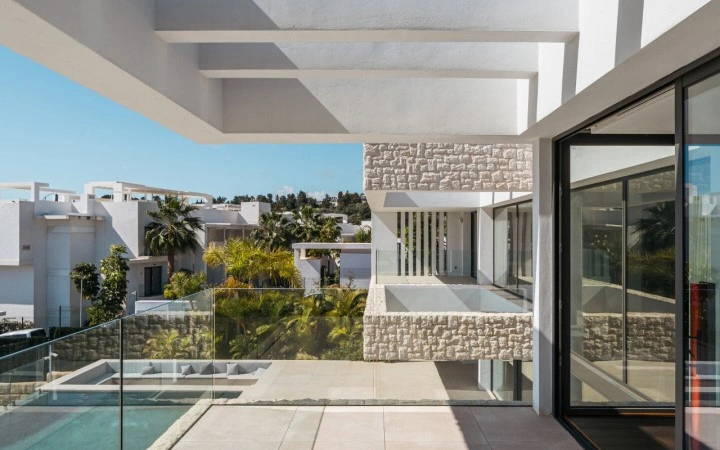 Вилла 9+1 с видом на горы в Малаге, Испания